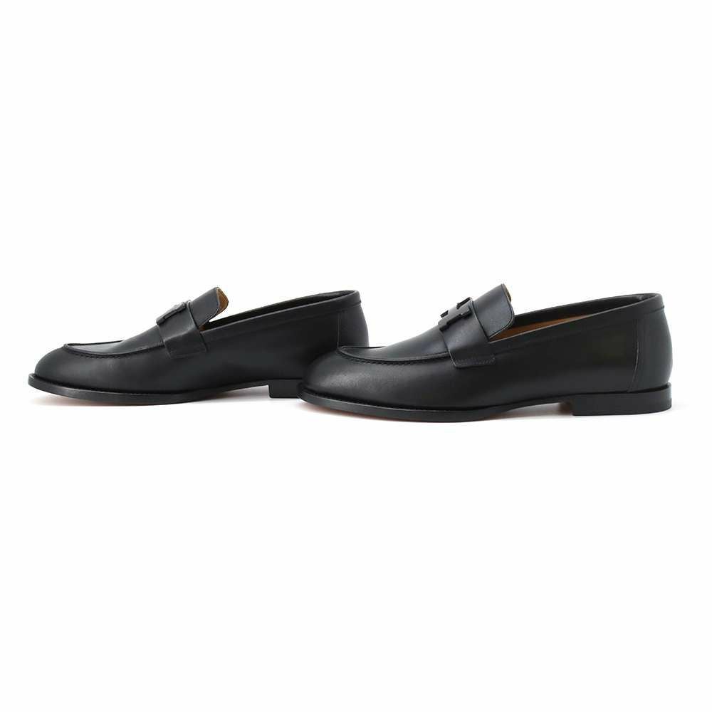 エルメス モカシン オノレ カーフレザー パリバックル メンズサイズ40