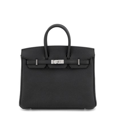 Hermès Birkin 25 Black Togo Palladium