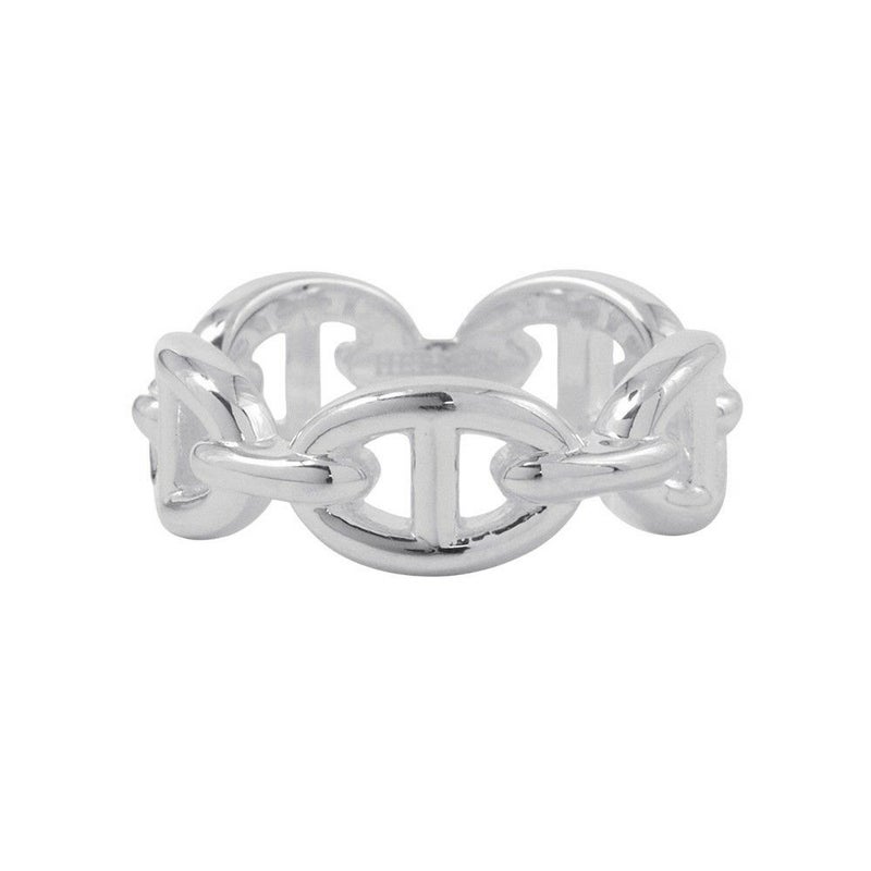 エルメス リング シェーヌダンクル アンシェネPM SV925シルバー リングサイズ53 HERMES ジュエリー