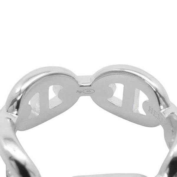 エルメス リング シェーヌダンクル アンシェネPM SV925シルバー リングサイズ53 HERMES ジュエリー