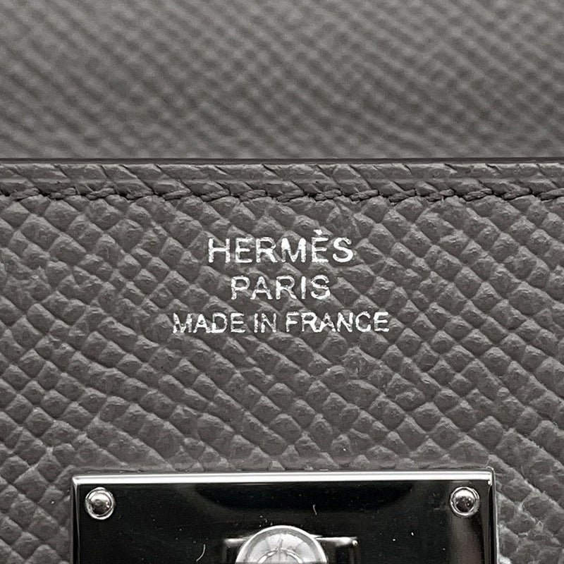 エルメス ケリーウォレット ロング トゥーゴー エタン/シルバー金具 エプソン Z刻印 財布