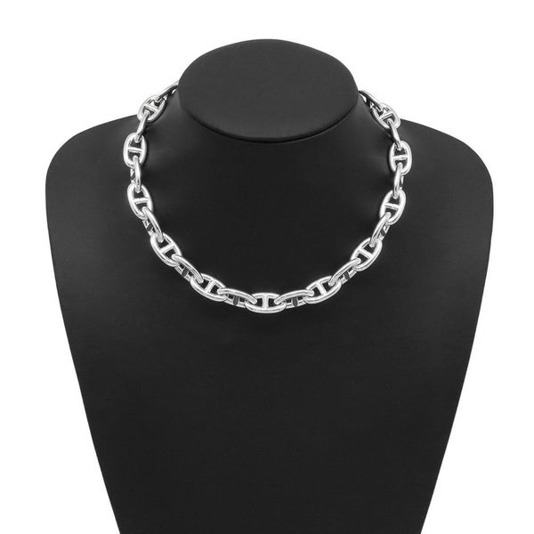 エルメス ネックレス シェーヌダンクル ネックレスGM 29コマ SV925シルバー HERMES ジュエリー