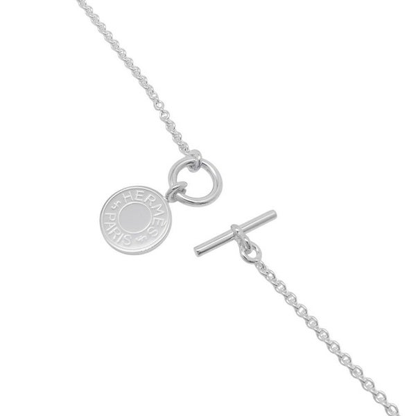 エルメス ネックレス アミュレット H エクスリブリス コンフェッティ セリエ SV925シルバー HERMES ジュエリー