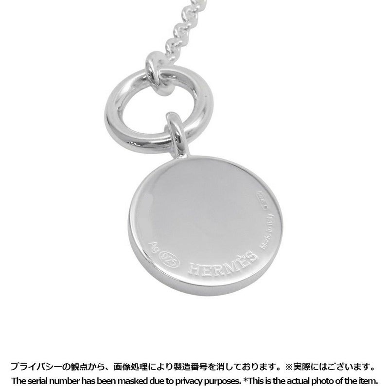 エルメス ネックレス アミュレット H エクスリブリス コンフェッティ セリエ SV925シルバー HERMES ジュエリー
