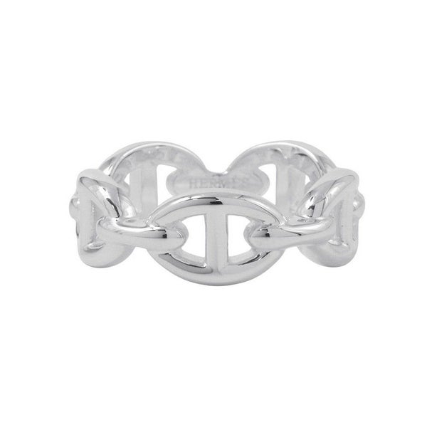 エルメス リング シェーヌダンクル アンシェネPM SV925シルバー リングサイズ54 HERMES ジュエリー