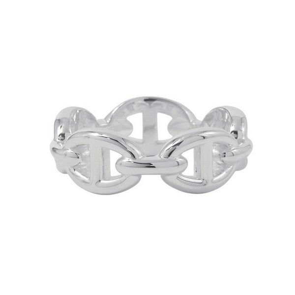 エルメス リング シェーヌダンクル アンシェネPM SV925シルバー リングサイズ54 HERMES ジュエリー