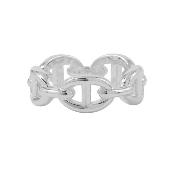 エルメス リング シェーヌダンクル アンシェネPM SV925シルバー リングサイズ54 HERMES ジュエリー