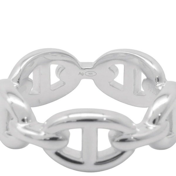 エルメス リング シェーヌダンクル アンシェネPM SV925シルバー リングサイズ54 HERMES ジュエリー