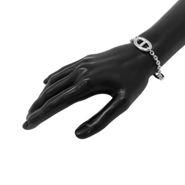 エルメス ブレスレット シェーヌダンクル ファランドール SV925シルバー サイズLG HERMES