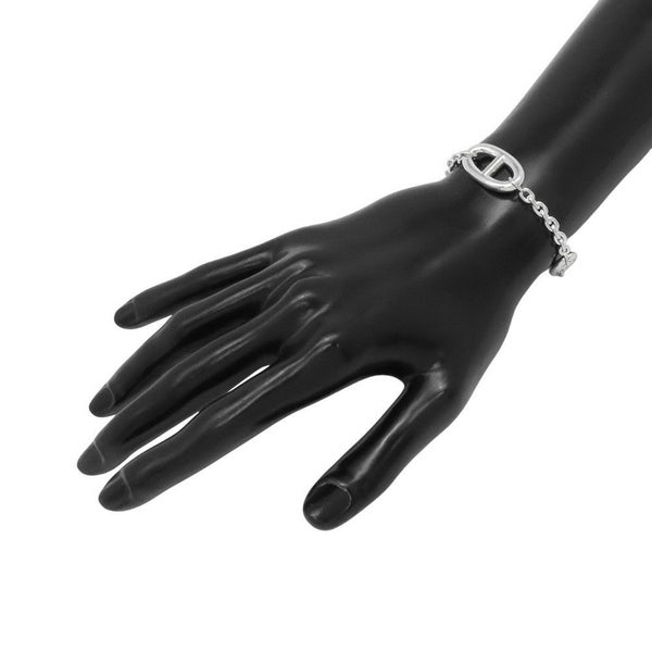 エルメス ブレスレット シェーヌダンクル ファランドール SV925シルバー サイズSH HERMES ジュエリー