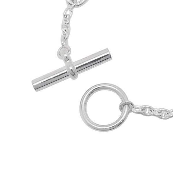 エルメス ブレスレット シェーヌダンクル ファランドール SV925シルバー サイズSH HERMES ジュエリー