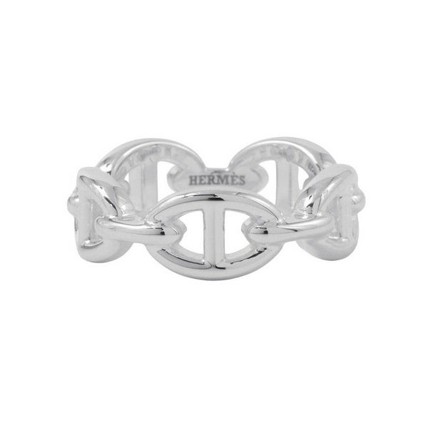 エルメス リング シェーヌダンクル アンシェネPM SV925シルバー リングサイズ54 HERMES ジュエリー