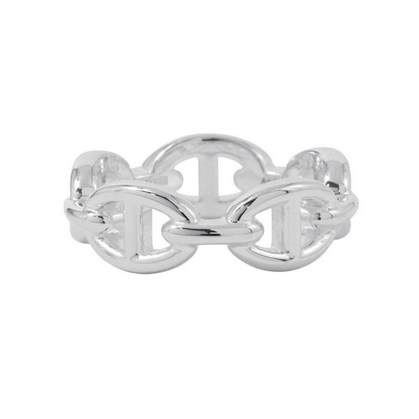 エルメス リング シェーヌダンクル アンシェネPM SV925シルバー リングサイズ54 HERMES ジュエリー