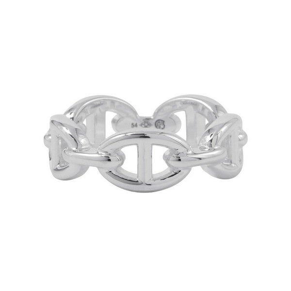 エルメス リング シェーヌダンクル アンシェネPM SV925シルバー リングサイズ54 HERMES ジュエリー