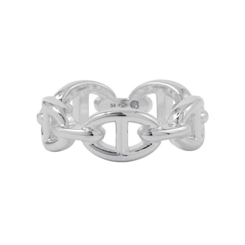 エルメス リング シェーヌダンクル アンシェネPM SV925シルバー リングサイズ54 HERMES ジュエリー