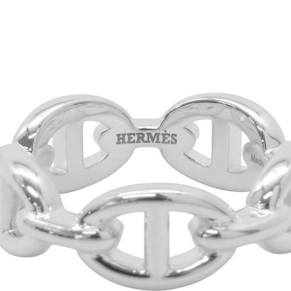 エルメス リング シェーヌダンクル アンシェネPM SV925シルバー リングサイズ54 HERMES ジュエリー