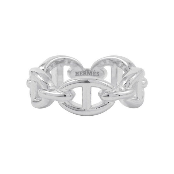 エルメス リング シェーヌダンクル アンシェネPM SV925 リングサイズ52 HERMES ジュエリー