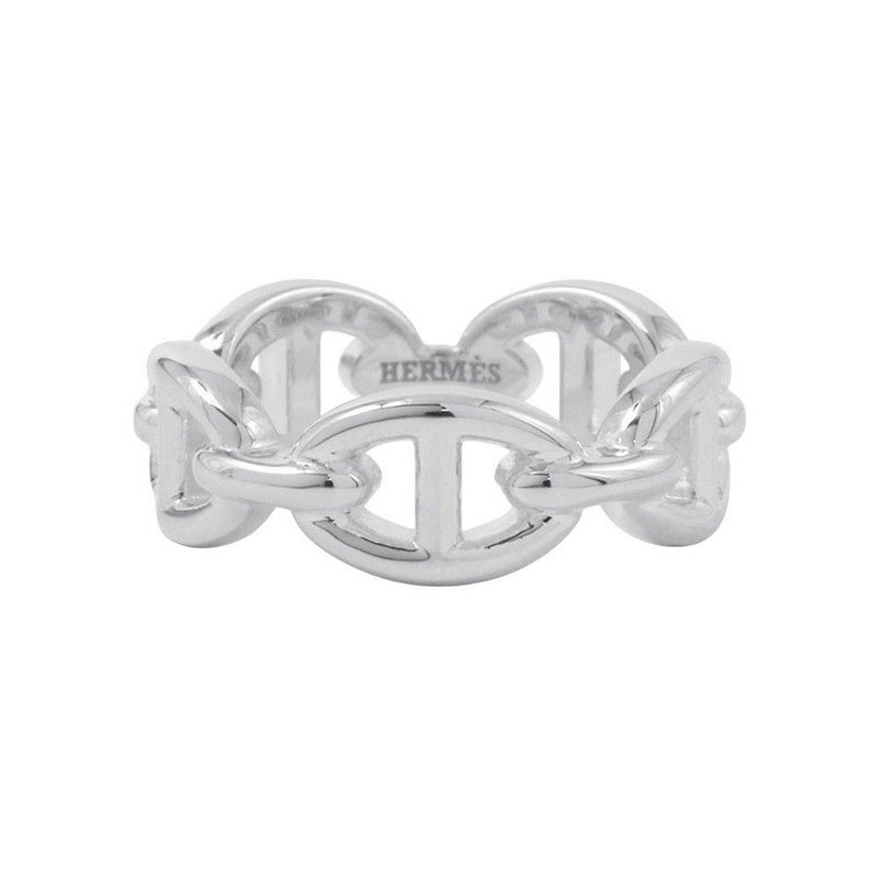 エルメス リング シェーヌダンクル アンシェネPM SV925 リングサイズ52 HERMES ジュエリー