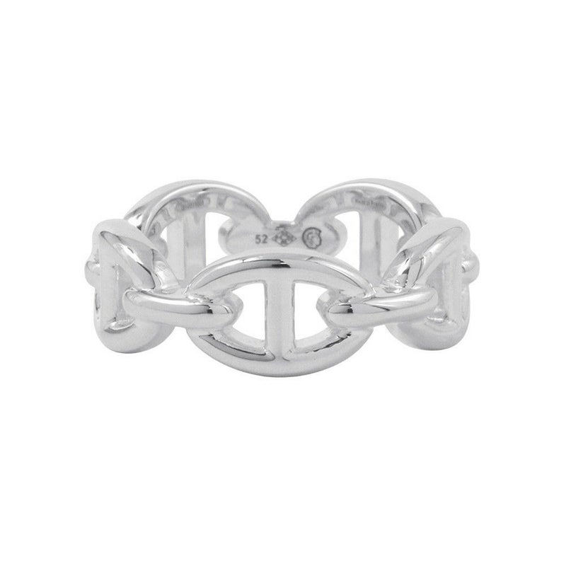 エルメス リング シェーヌダンクル アンシェネPM SV925 リングサイズ52 HERMES ジュエリー