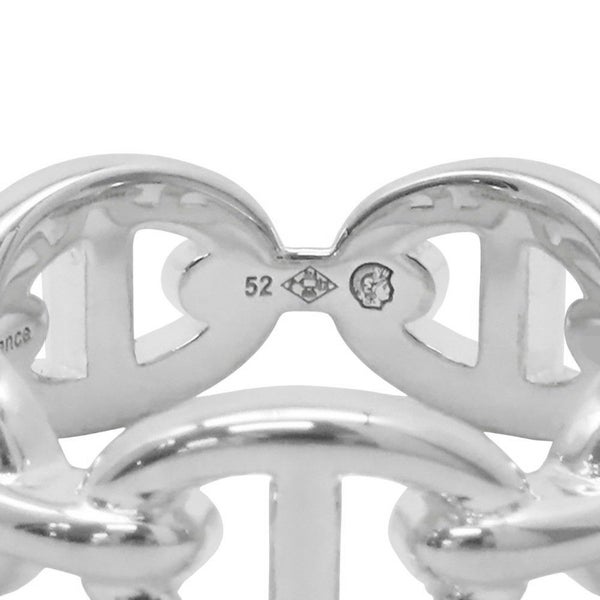 エルメス リング シェーヌダンクル アンシェネPM SV925 リングサイズ52 HERMES ジュエリー