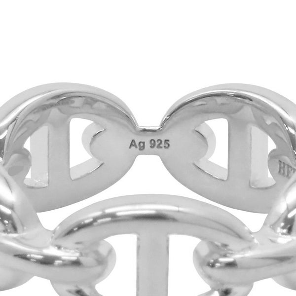 エルメス リング シェーヌダンクル アンシェネPM SV925 リングサイズ52 HERMES ジュエリー