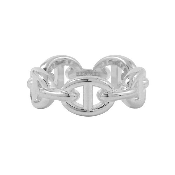 エルメス リング シェーヌダンクル アンシェネPM SV925シルバー リングサイズ50 HERMES ジュエリー