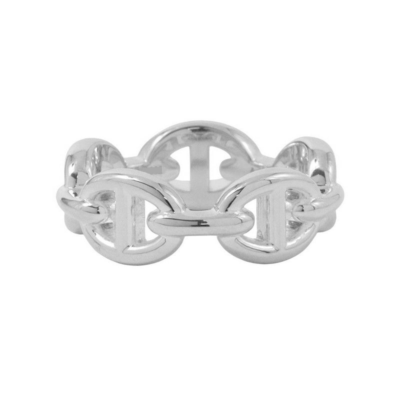 エルメス リング シェーヌダンクル アンシェネPM SV925シルバー リングサイズ50 HERMES ジュエリー