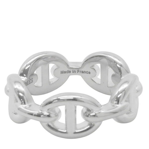 エルメス リング シェーヌダンクル アンシェネPM SV925シルバー リングサイズ50 HERMES ジュエリー