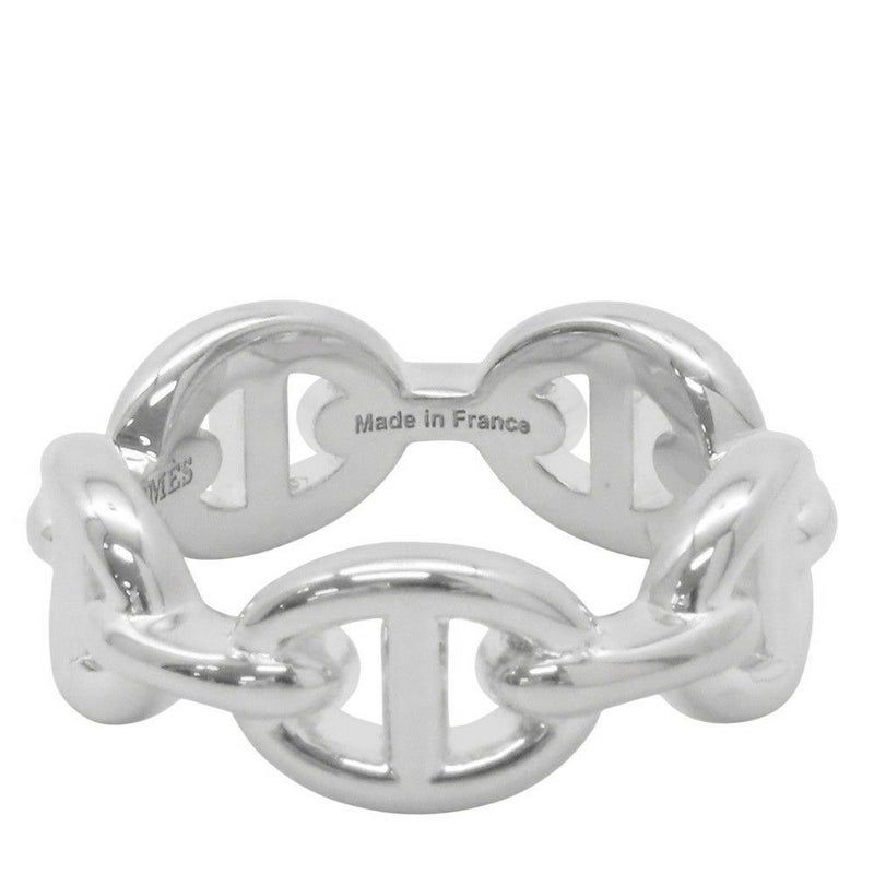 エルメス リング シェーヌダンクル アンシェネPM SV925シルバー リングサイズ50 HERMES ジュエリー