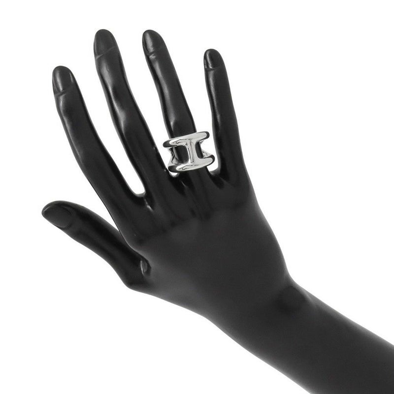 エルメス リング オスモズGM Osmose SV925シルバー リングサイズ50 HERMES ジュエリー 指輪