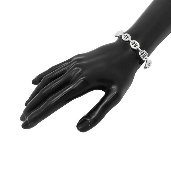 エルメス ブレスレット シェーヌダンクル アンシェネ バングル SV925シルバー サイズST HERMES バングル