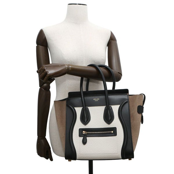 セリーヌ ハンドバッグ ラゲージ マイクロ ショッパー 167793 CELINE バッグ 黒