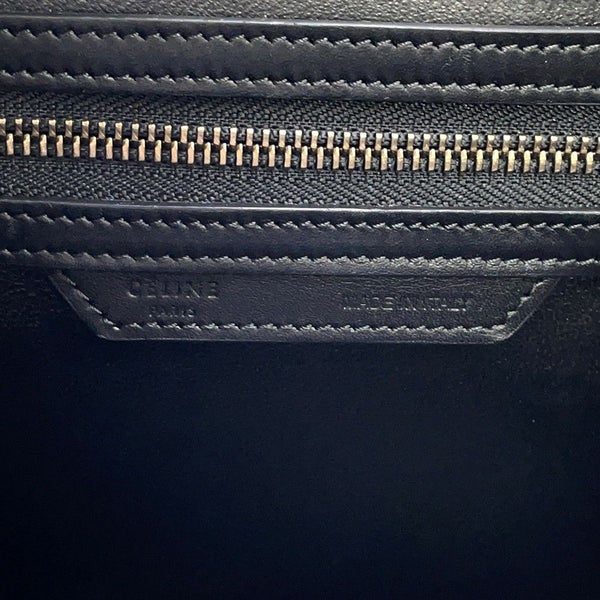 セリーヌ ハンドバッグ ラゲージ マイクロ ショッパー 167793 CELINE バッグ 黒