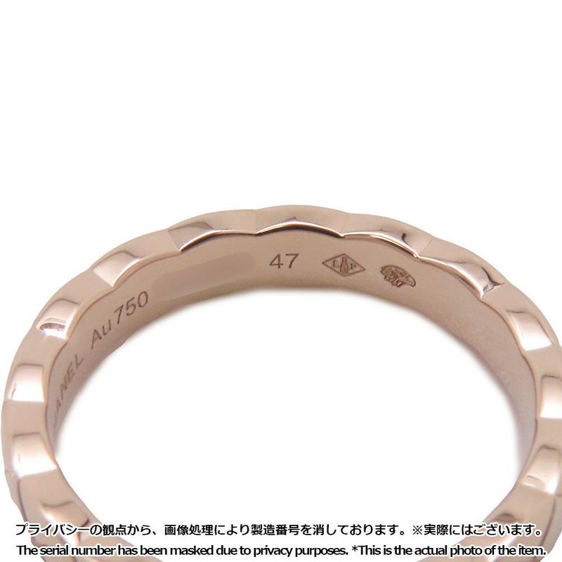 シャネル リング ココクラッシュ ミニ リング K18PG リングサイズ47 J11785 CHANEL 指輪 ジュエリー