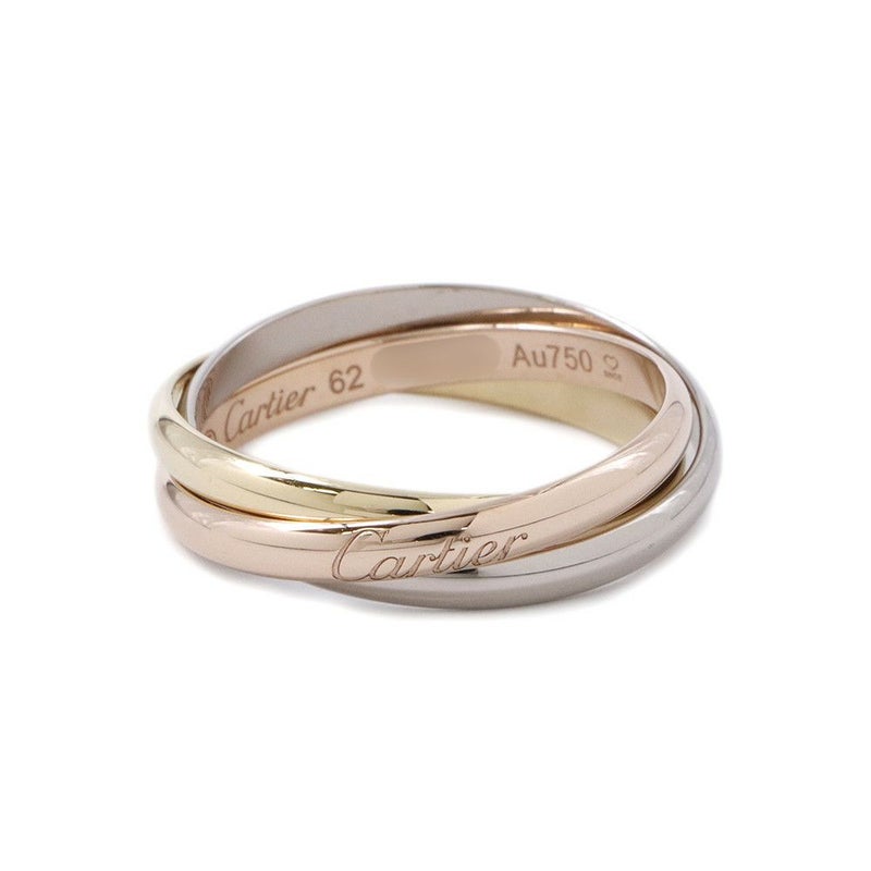 カルティエ リング トリニティリング スモールモデル SM K18YG/K18PG/K18WG リングサイズ62 B4086100 Cartier