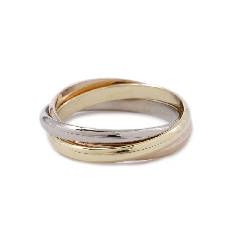 カルティエ リング トリニティリング スモールモデル SM K18YG/K18PG/K18WG リングサイズ62 B4086100 Cartier