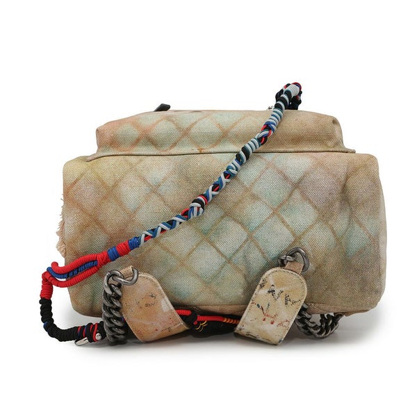 シャネル リュック アクト2 グラフィティ ココマーク キャンバス A92352 CHANEL バックッパック