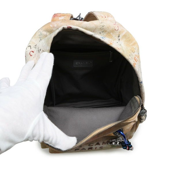 シャネル リュック アクト2 グラフィティ ココマーク キャンバス A92352 CHANEL バックッパック
