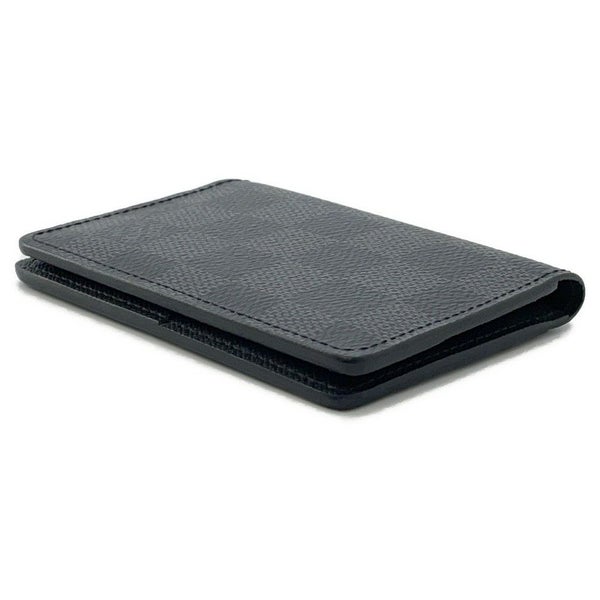 ルイヴィトン カードケース ダミエ・グラフィット オーガナイザー・ドゥ ポッシュ N63143 ヴィトン メンズ 黒 ブラック