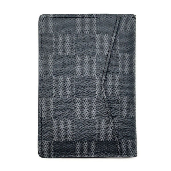 ルイヴィトン カードケース ダミエ・グラフィット オーガナイザー・ドゥ ポッシュ N63143 ヴィトン メンズ 黒 ブラック