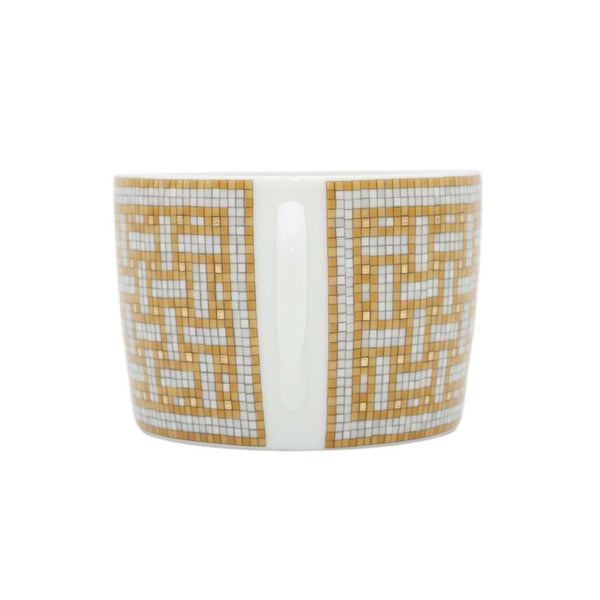 エルメス ティーカップ・ソーサー モザイク ヴァンキャトル 2客セット 160ml HERMES 食器 ギフト ポーセリン 白