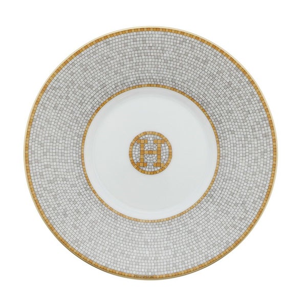 エルメス ティーカップ・ソーサー モザイク ヴァンキャトル 2客セット 160ml HERMES 食器 ギフト ポーセリン 白