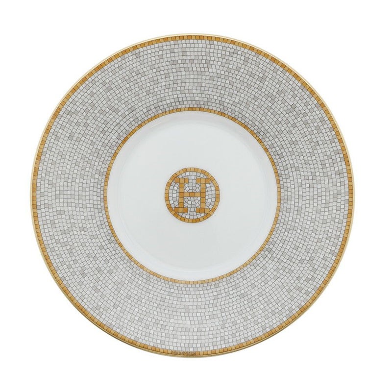 エルメス ティーカップ・ソーサー モザイク ヴァンキャトル 2客セット 160ml HERMES 食器 ギフト ポーセリン 白