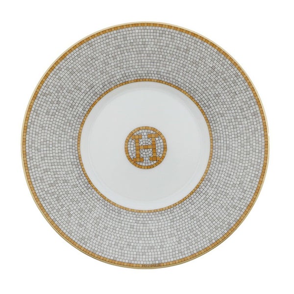 エルメス ティーカップ・ソーサー モザイク ヴァンキャトル 2客セット 160ml HERMES 食器 ギフト ポーセリン 白