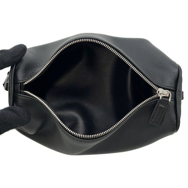 ザ ロウ ハンドバッグ 90's レザー W1281 THE ROW ミニバッグ 黒