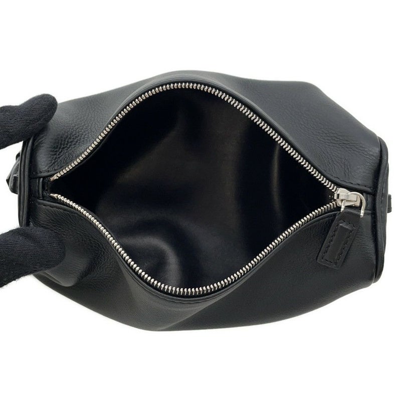 ザ ロウ ハンドバッグ 90's レザー W1281 THE ROW ミニバッグ 黒