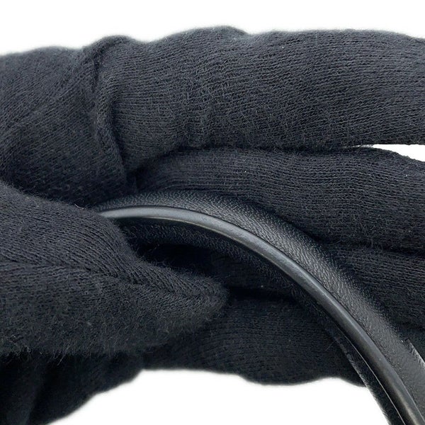 ミュウミュウ ハンドバッグ ボー カーフレザー 5BB117 MIUMIU トップハンドルバッグ 黒