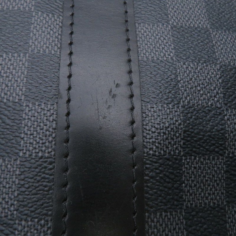 ルイヴィトン ボストンバッグ ダミエ・グラフィット キーポル・バンドリエール 55 N41413 ヴィトン トラベル 黒 ブラック