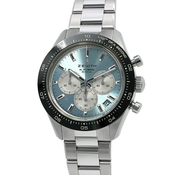 ゼニス クロノマスター スポーツ ヨシダ スペシャル 300本限定 03.3106.3600/55.M3100 アイスブルー文字盤