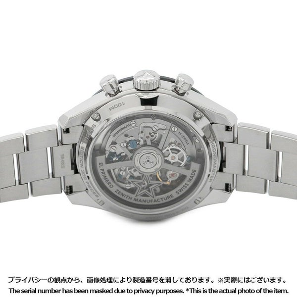 ゼニス クロノマスター スポーツ ヨシダ スペシャル 300本限定 03.3106.3600/55.M3100 アイスブルー文字盤